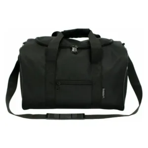 40x25x20cm Ryanair Approved Cabin Bag Under Seat Baggage Luggage Carry On Travel (Black)