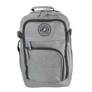 40x25x20cm Ryanair Approved Cabin Bag Under Seat Baggage Luggage Carry On Travel (Light Grey)